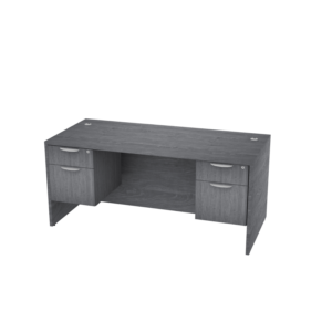 Classic Laminate Desk 3/4 Double Pedestal 30" x 66"