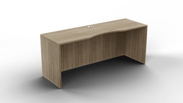 Ryker 24x71 Crvd Credenza Shell w/ Lam Mod